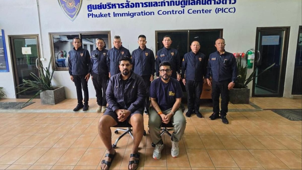Luthra Brothers At Phuket Immigration Control Centre After Detention In Thailand, New Pic Emerges