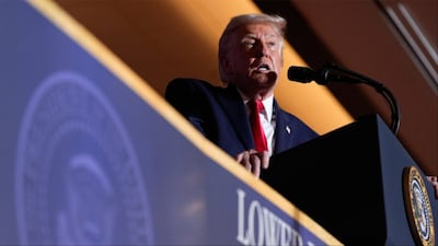 A file photo of US President Donald Trump (AP)