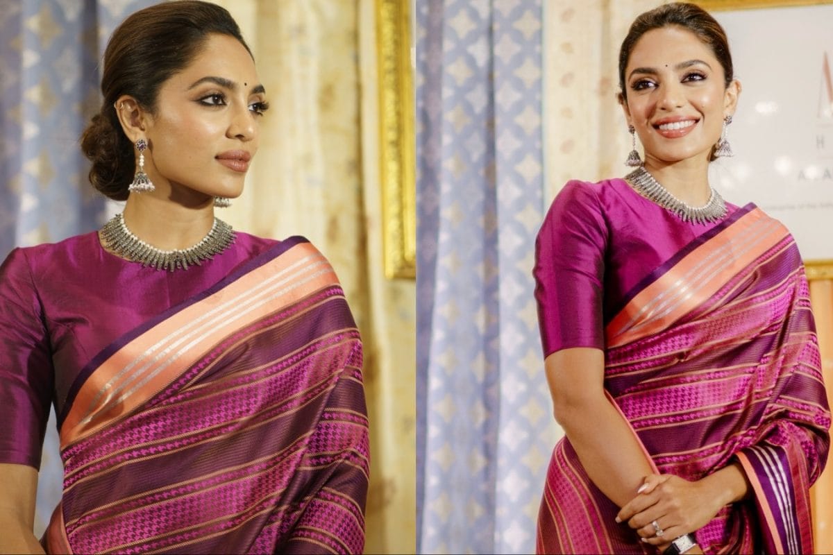 Sobhita Dhulipala’s Magenta Saree Is A Masterclass In Modern Indian Wear
