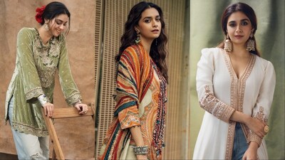 Keerthy Suresh was styled by Archa Mehta. 