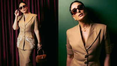 Kareena Kapoor was styled by Rhea Kapoor.