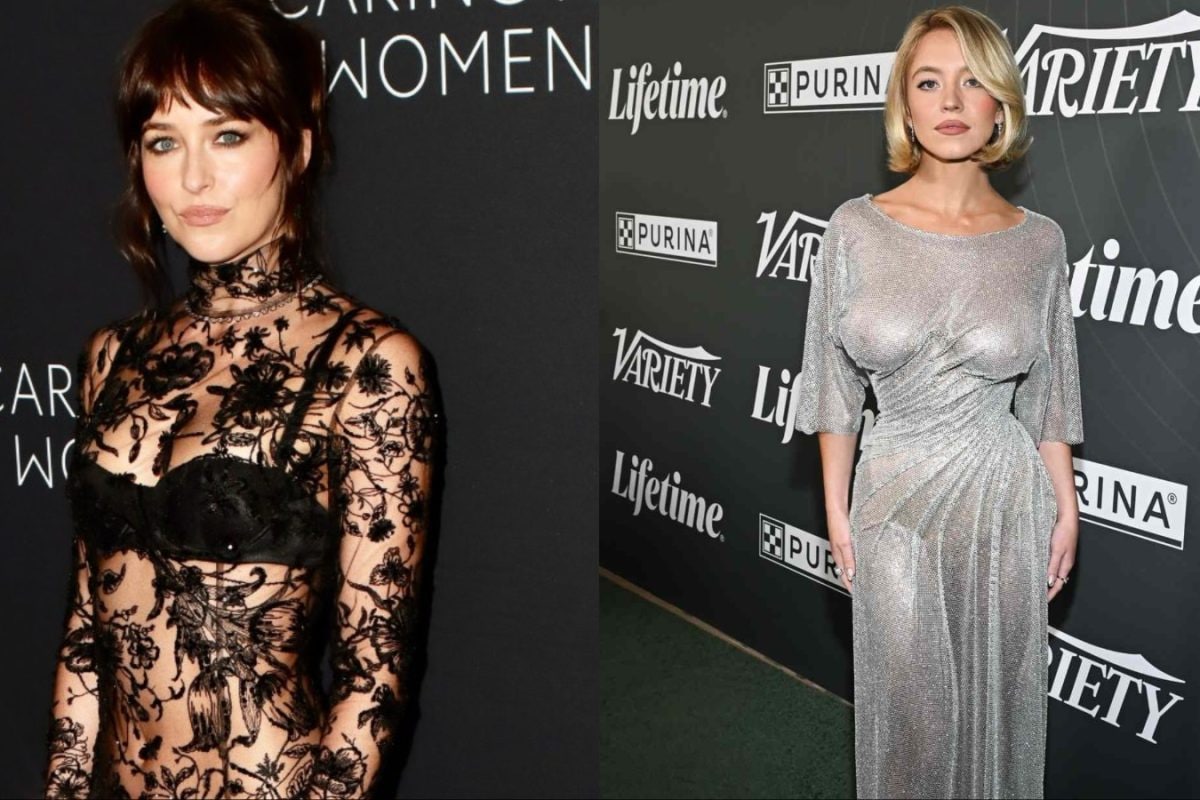 Dakota Johnson To Sydney Sweeney: Celebrities Who Joined The Naked Dress Trend In 2025