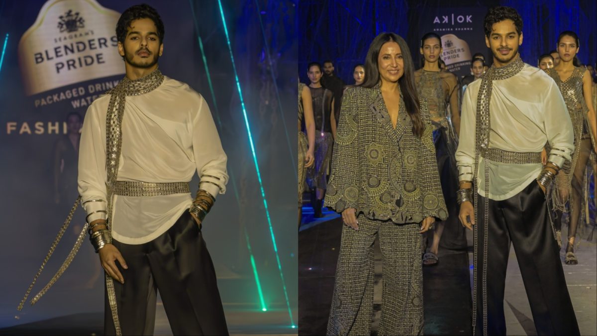 Ishaan Khatter Showstops Anamika Khanna's AK|OK