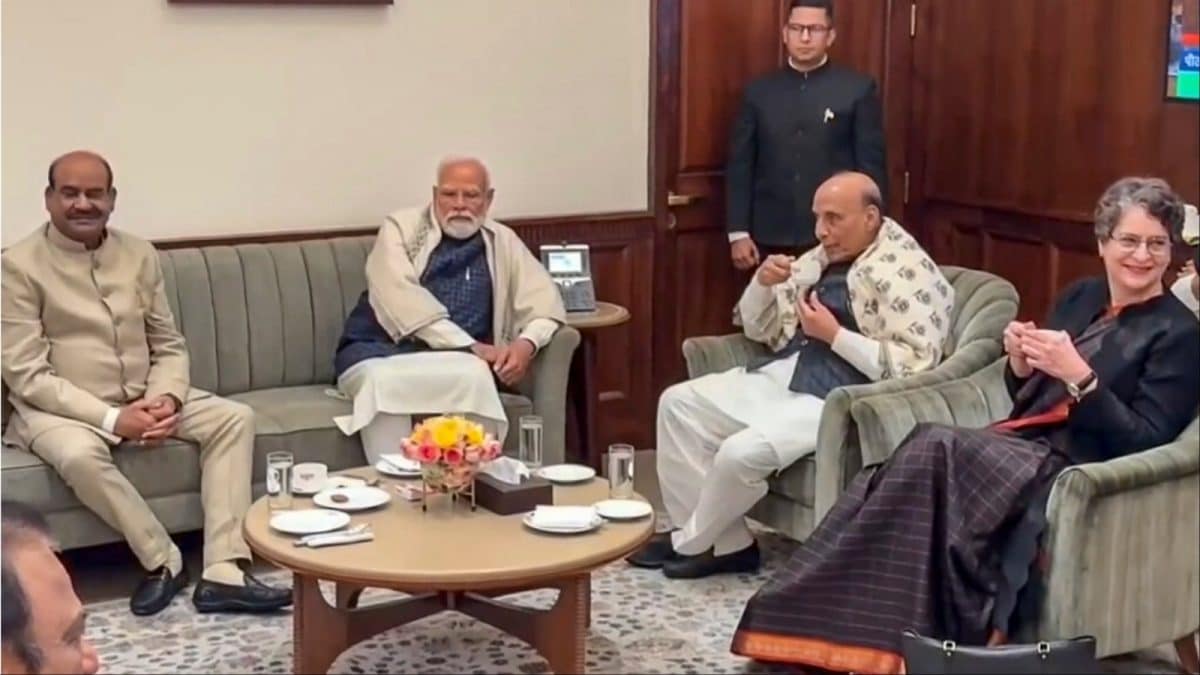 'Sends Wrong Message': CPM MP Slams Priyanka Gandhi's Tea Party With PM Modi After Parliament