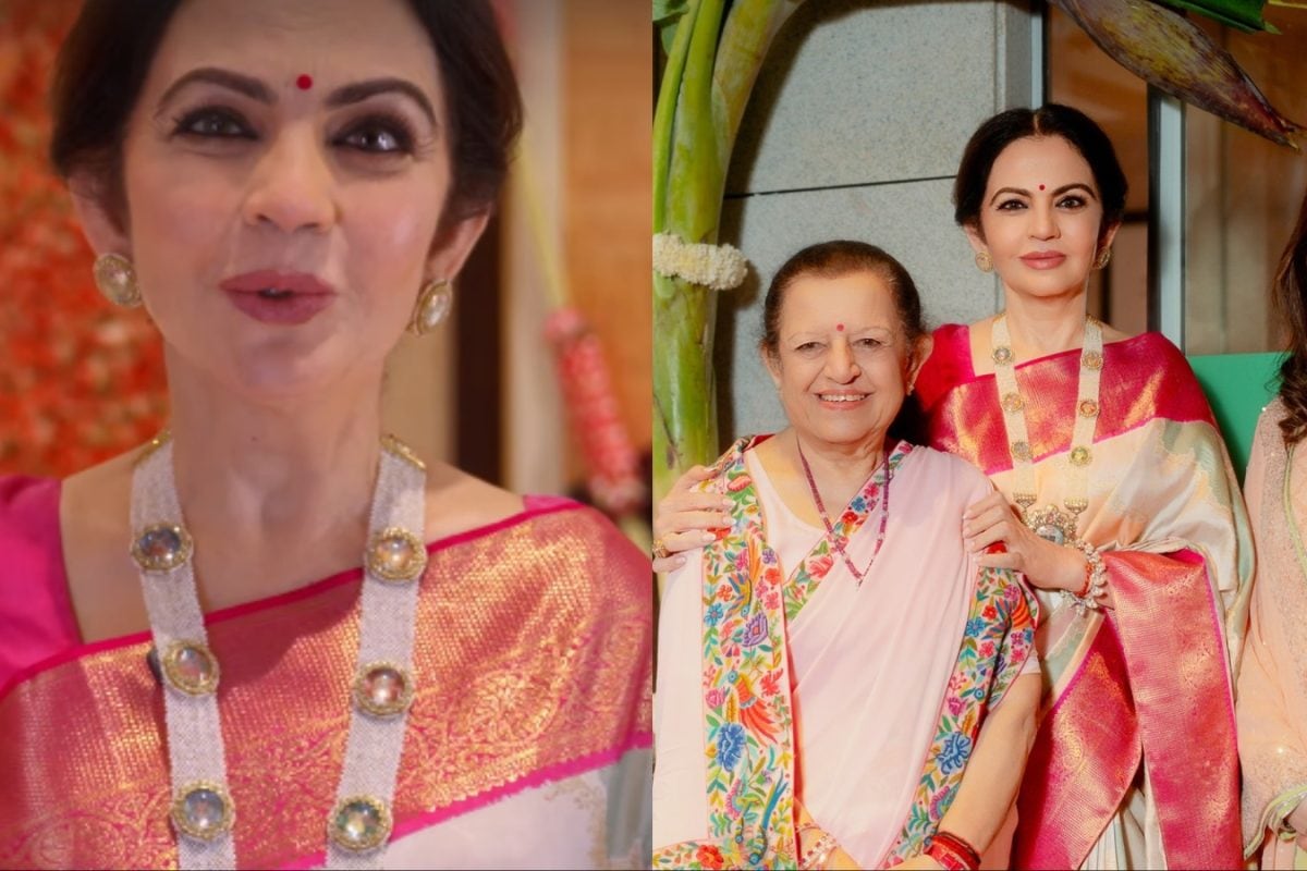 Nita Ambani’s Shrinathji Necklace Blends Indian Jewellery Craft And Spiritual Symbolism