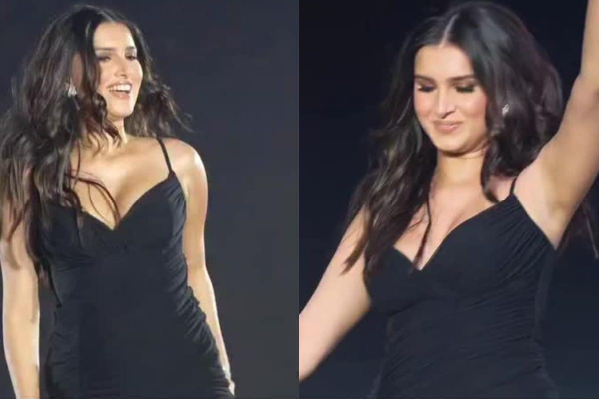 Tara Sutaria Steals The Spotlight At AP Dhillon’s Concert In A Black Statement Look