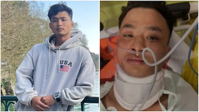 File photos of Anjel Chakma (Social Media)