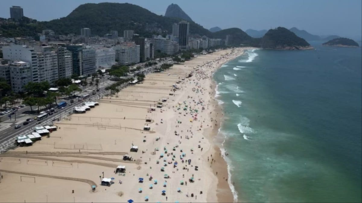 Small Plane, Carrying Advertising Banner, Crashes Off Copacabana Beach In Brazil, Pilot Killed