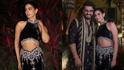 Khushi Kapoor was styled by Mohit Rai. 