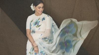 Genelia D'Souza was styled by Priyanka Castelino.