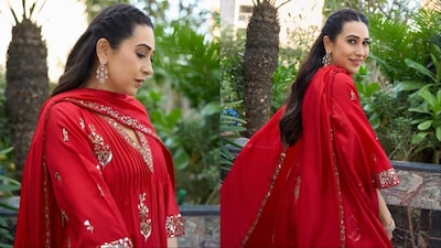 Karisma Kapoor was styled by Esha Amin Pradhan.