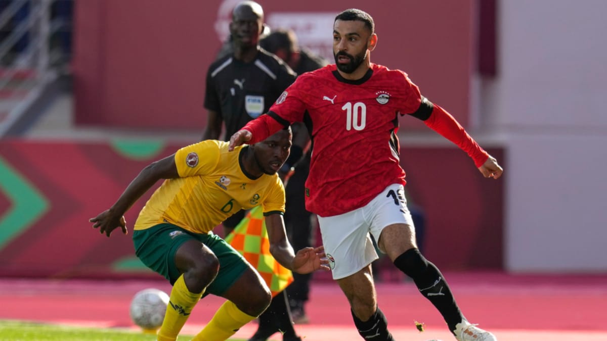 Eye For Penalty! Salah Sends 10-Man Egypt Through To AFCON Last 16 With 1-0 Win Over South Africa