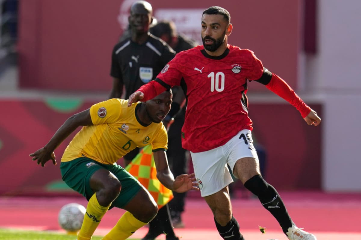 Eye For Penalty! Salah Sends 10-Man Egypt Through To AFCON Last 16 With 1-0 Win Over South Africa