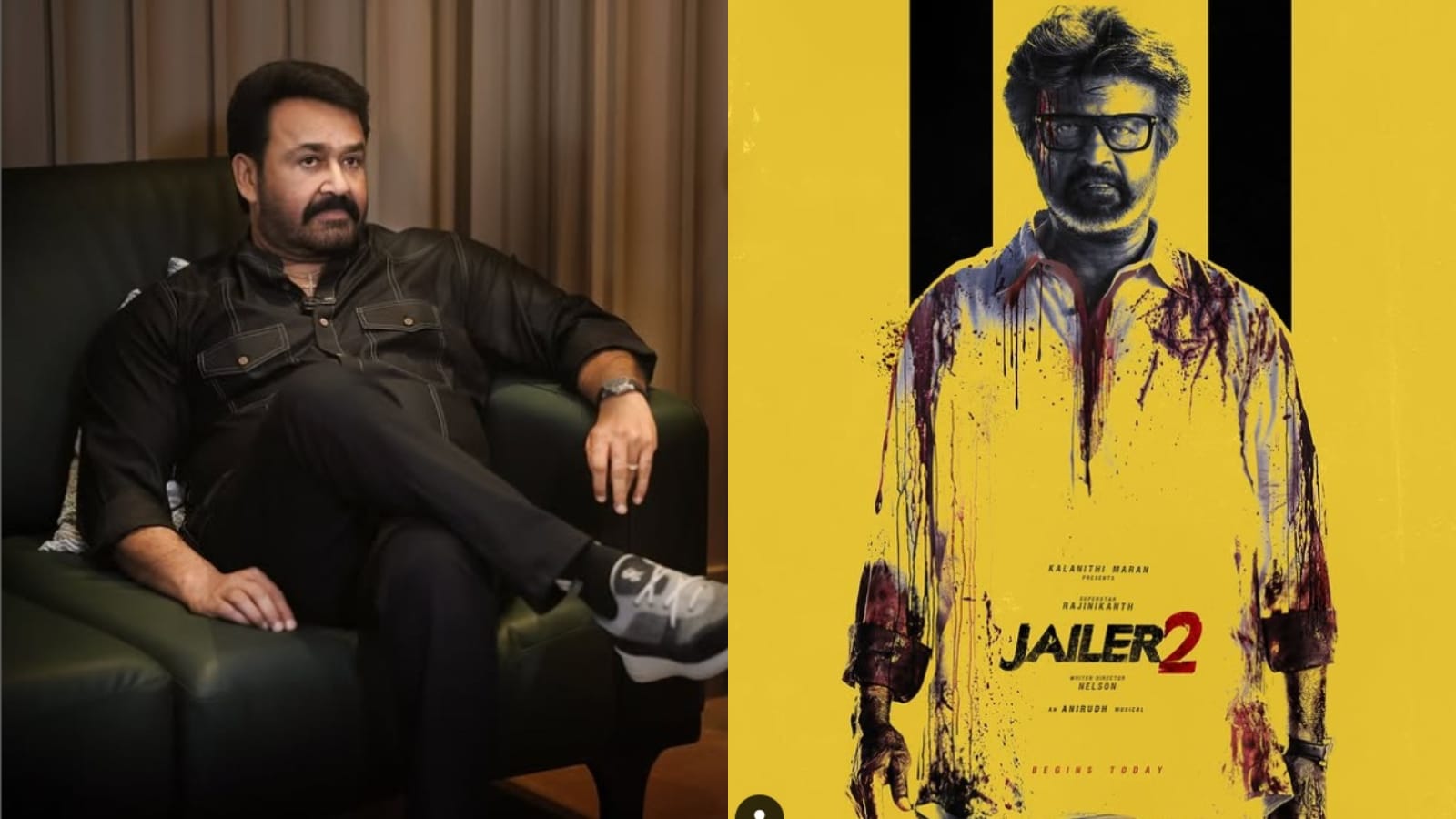 Mohanlal Joins Jailer 2 Shoot Immediately After Drishyam 3 Wrap