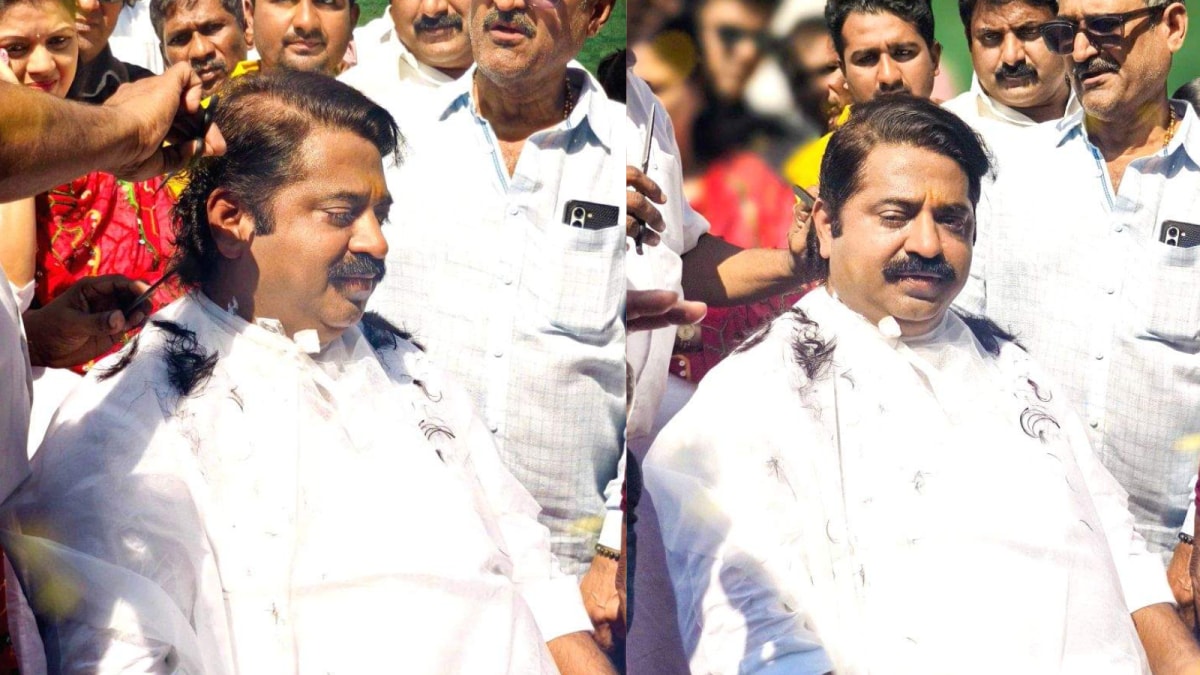 BJP Leader Gets First Haircut In 4 Years After Fixing Ghatkopar Water Crisis | Video