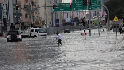 UAE Rainfall: The weather department said unstable conditions are likely to persist over the coming days. (Image Credit: X)