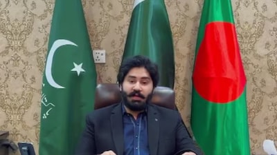 Kamran Saeed Usmani is a leader of the youth wing of Pakistan Prime Minister Shehbaz Sharif’s party.