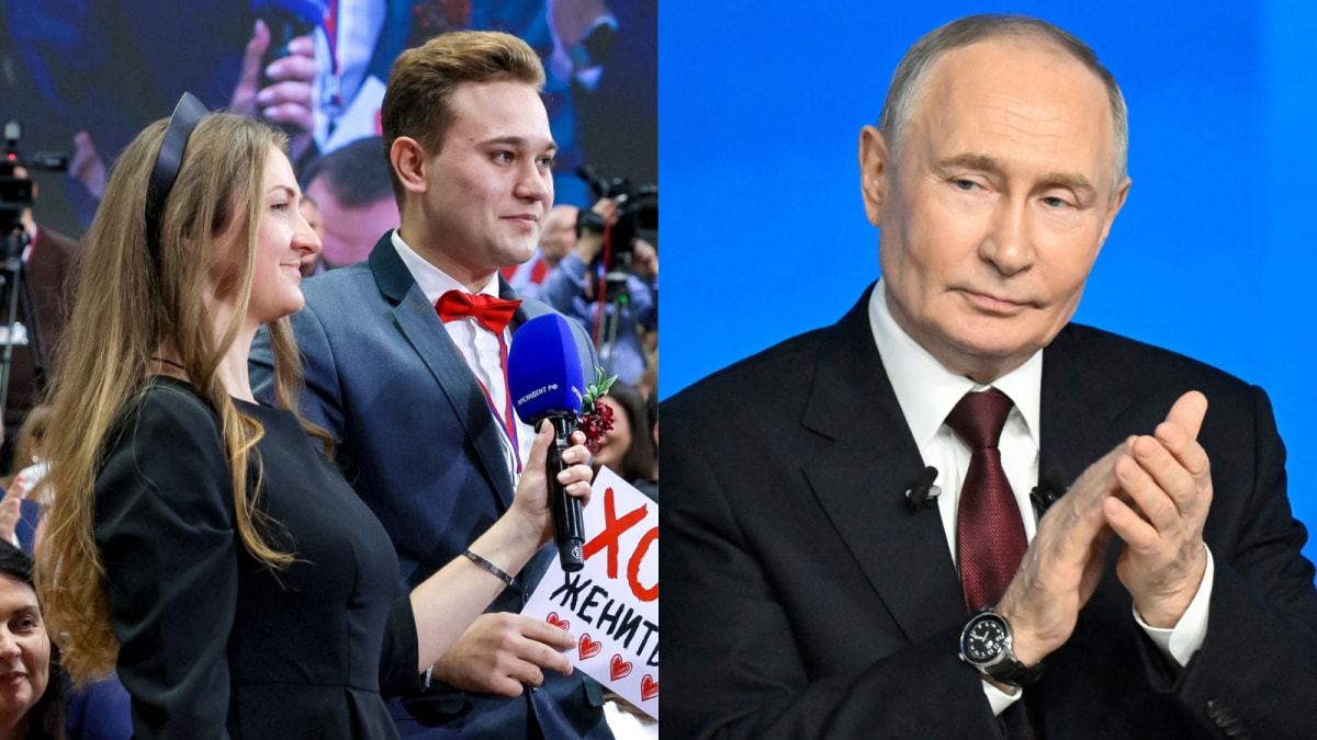 Best Place To Propose In Russia? Journalist Pops The Question During Putin's TV Marathon