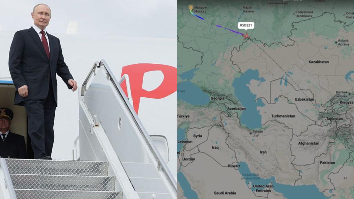 Putin's ‘Flying Kremlin’ On Way To India World's Most-Tracked Flight