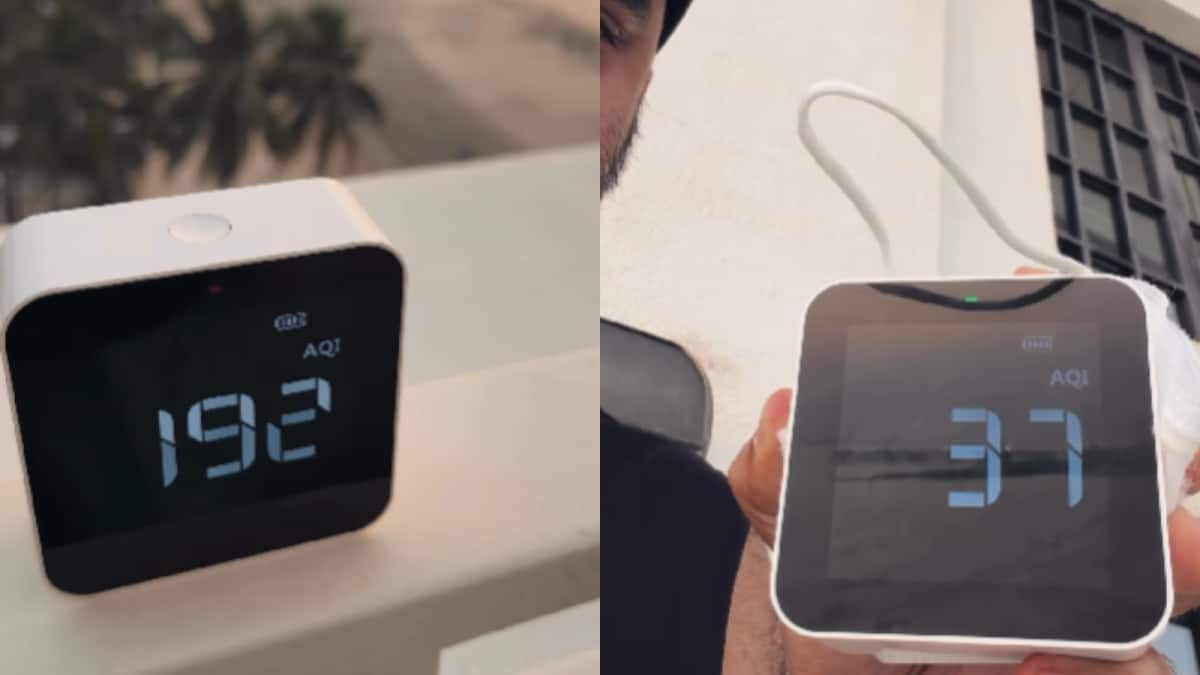 Without N95 Mask AQI Monitor Shows 200 In Mumbai But With Mask On This ...
