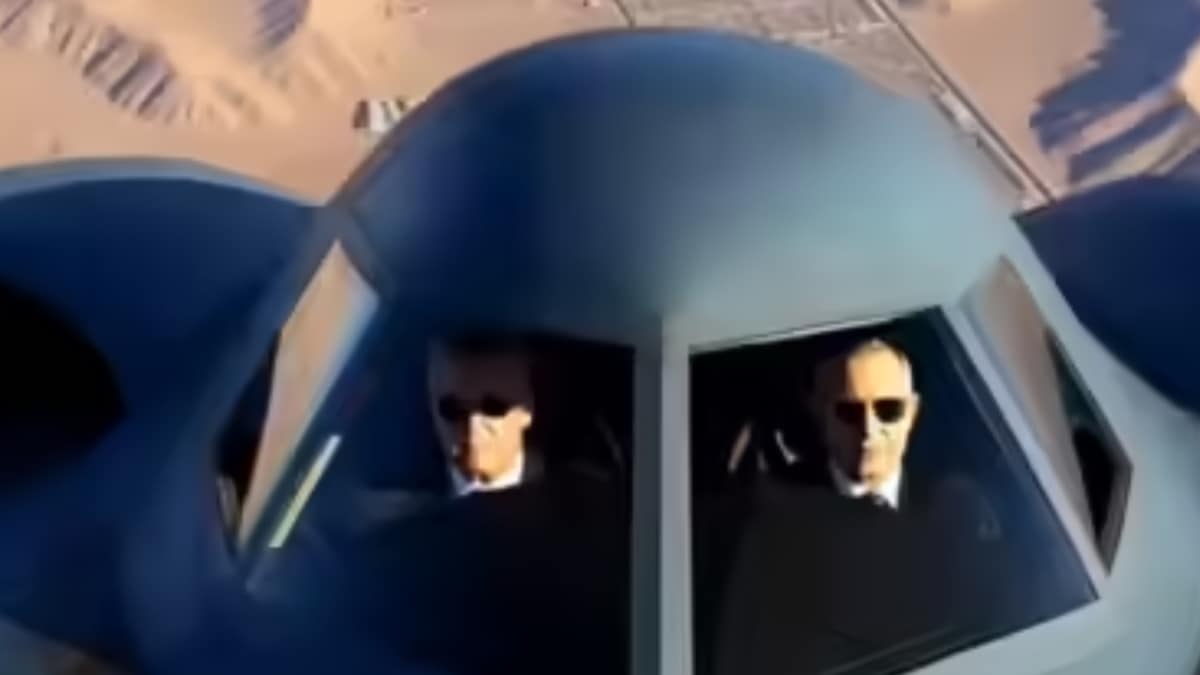 When AI Goes Stealth: Netanyahu, Trump Take Virtual ‘Victory Lap’ In B-2 Bomber