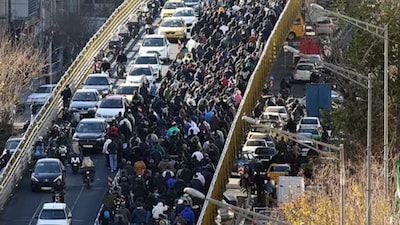 Protests erupted in Tehran, Mashhad, Isfahan, Shiraz and other major cities.
