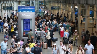 Eurostar urged passengers not to travel to stations unless they already hold tickets. 