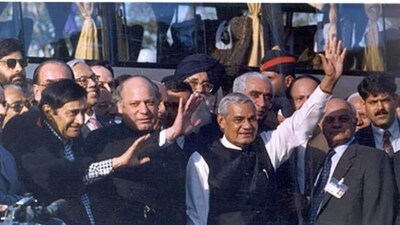 The former Prime Minister had travelled to Lahore in February 1999 aboard a bus from Amritsar. (File image)