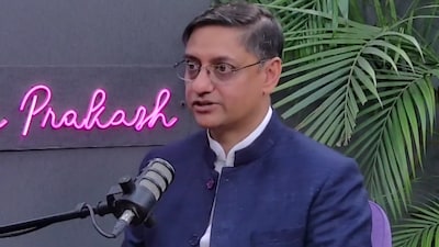 Sanjeev Sanyal argued that AI and rapid technological advancements are making traditional exams and curricula increasingly irrelevant. (ANI)