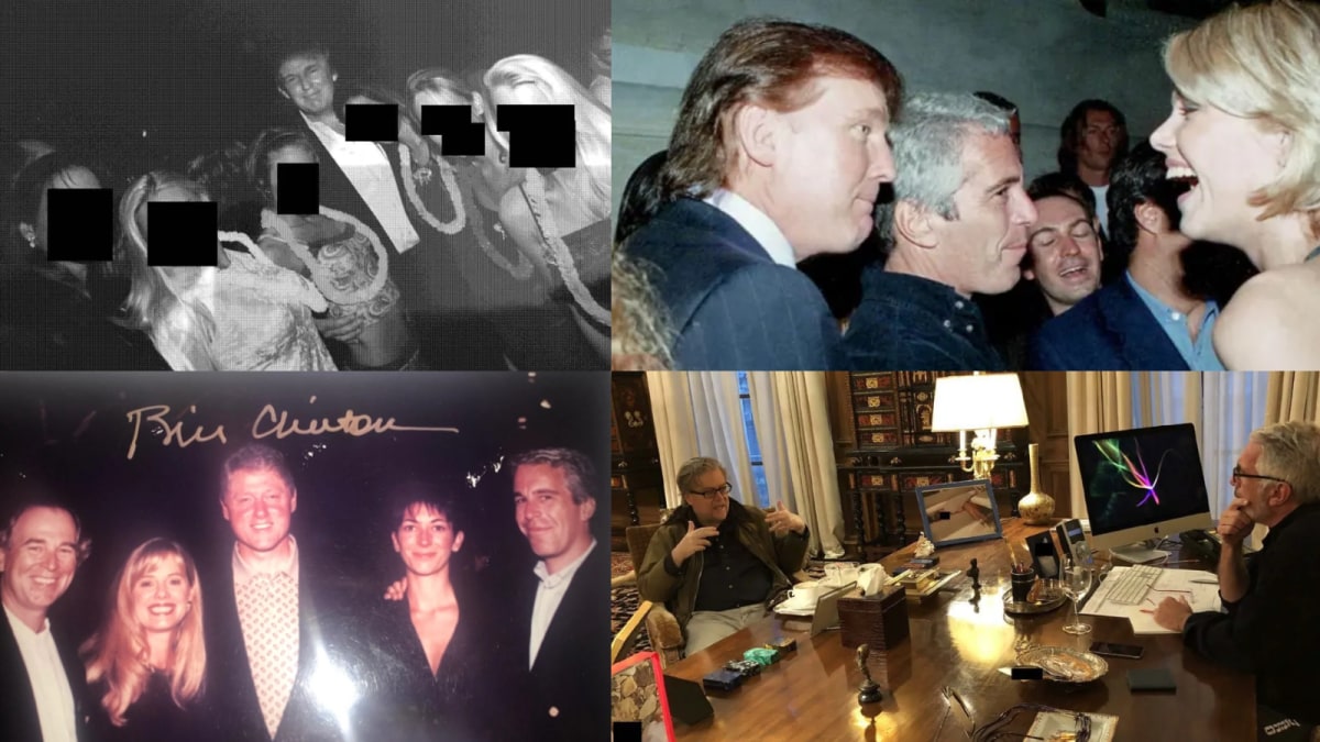 From Trump To Clinton: Democrats Drop 89 Epstein Photos, And A Political Grenade