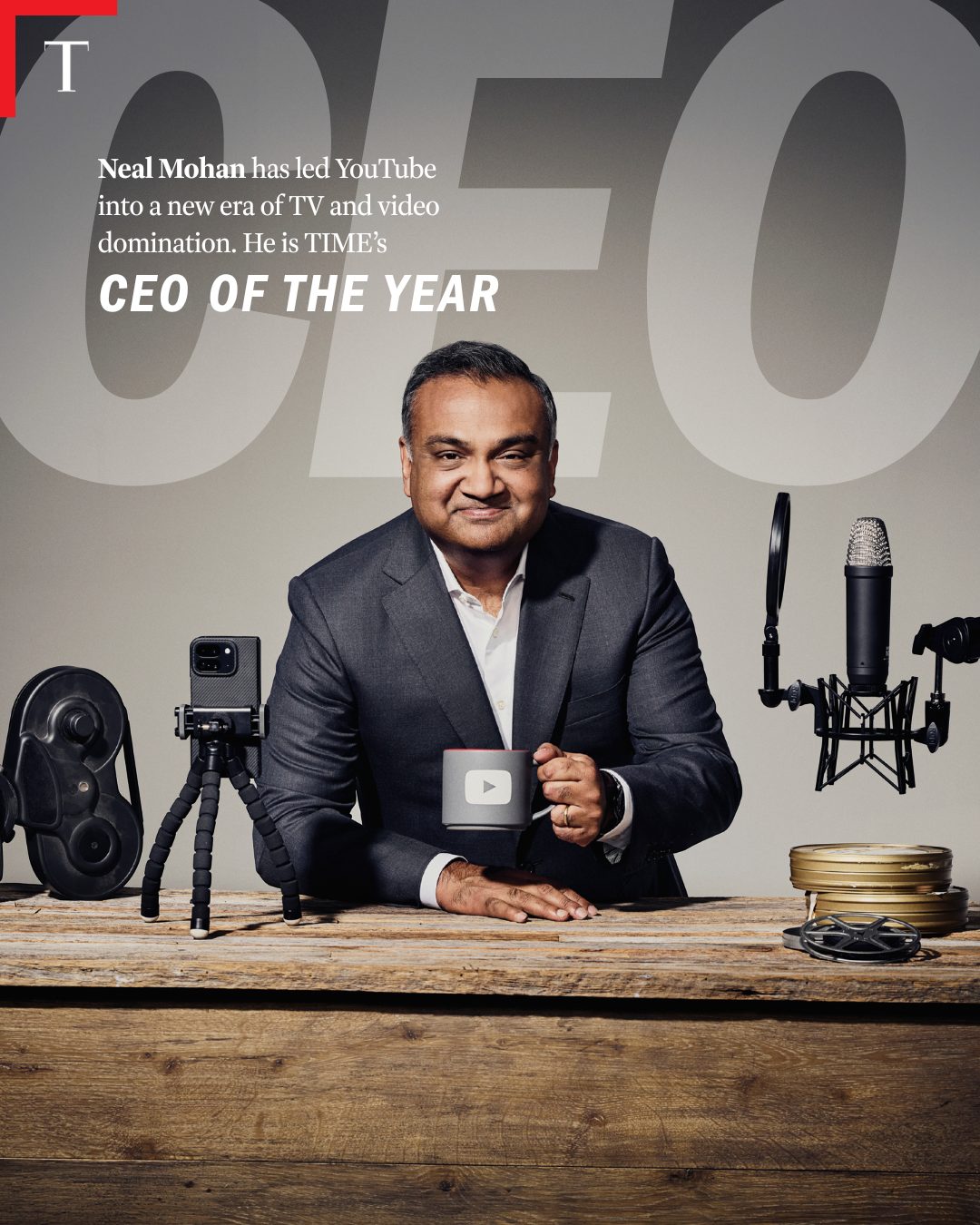 भारतीय मूल के नील मोहन को टाइम का 2025 का वर्ष का सीईओ नामित किया गया भारतीय मूल के नील मोहन को टाइम का 2025 का वर्ष का सीईओ नामित किया गया