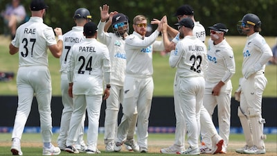 Updated WTC 2025-27 points table after New Zealand crush West Indies in 3rd Test. (Picture Credit: AFP)
