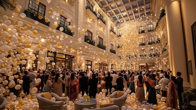 Across Delhi, Noida, Greater Noida and Gurugram, a handful of restaurants are embracing this slower, more considered way of welcoming the new year (Image: The Imperial)