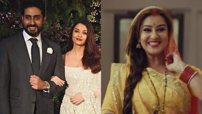 Abhishek Bachchan and Aishwarya Rai attended a Mumbai school annual day together, marking a rare joint appearance, while Shilpa Shinde gears up to return as Angoori Bhabi in Bhabiji Ghar Par Hai 2.0.