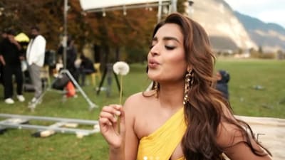 The Raja Saab: Makers Drops Sahana Sahana Song BTS Featuring Nidhhi Agerwal, Fans Ask About Prabhas
