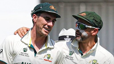 Pat Cummins and Nathan Lyon (X)