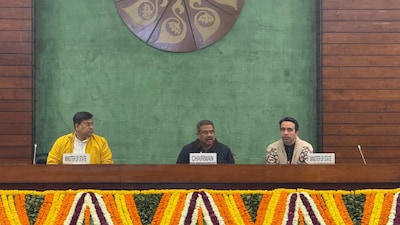 Union Education Minister Dharmendra Pradhan chairs a review meeting on integrating AI into school and higher education under NEP reforms.