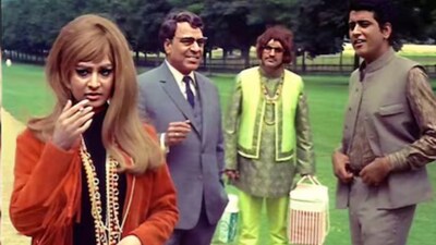 Manoj Kumar’s 1970 film 'Purab Aur Paschim' inspired a wave of Hindi movies exploring East-West themes.