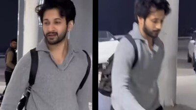 Rohit Saraf was spotted at the airport when a clip of him politely asking paparazzi not to record him went viral.