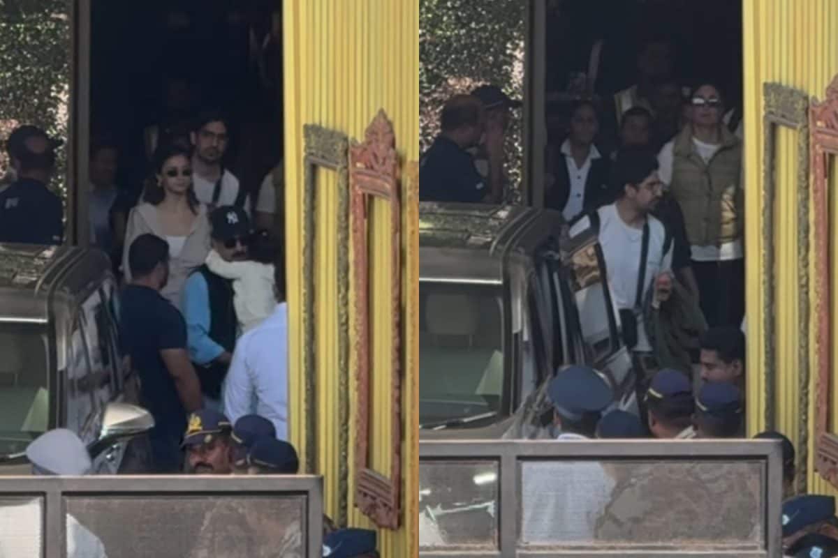 Bollywood Power Couple Returns To Mumbai