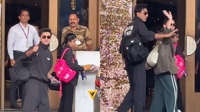 Ranbir Kapoor Flaunts New Look As He Leaves With Alia Bhatt For A New Year Holiday | Watch