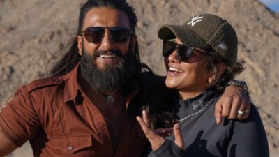 Dhurandhar Look Designer Preetisheel Singh Drops BTS Pics With Ranveer Singh