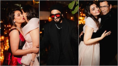 Ranveer Singh, Rani Mukerji, Karan Johar Have A Blast At Vaibhavi Merchant's Birthday Bash 