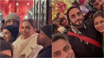 Ranveer Singh, Deepika Padukone Spotted In New York