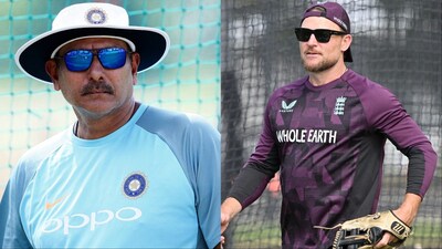 Ravi Shastri to replace Brendon McCullum as England's head coach. (Picture Credit: AFP)