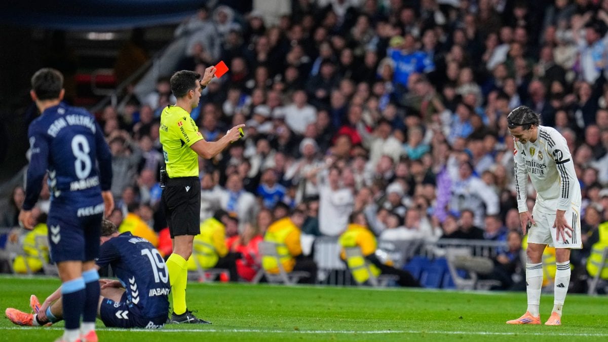 Real See Red, Twice: Tempers Flare As Alonso's Nine-Man Madrid Crumble Against Celta Vigo