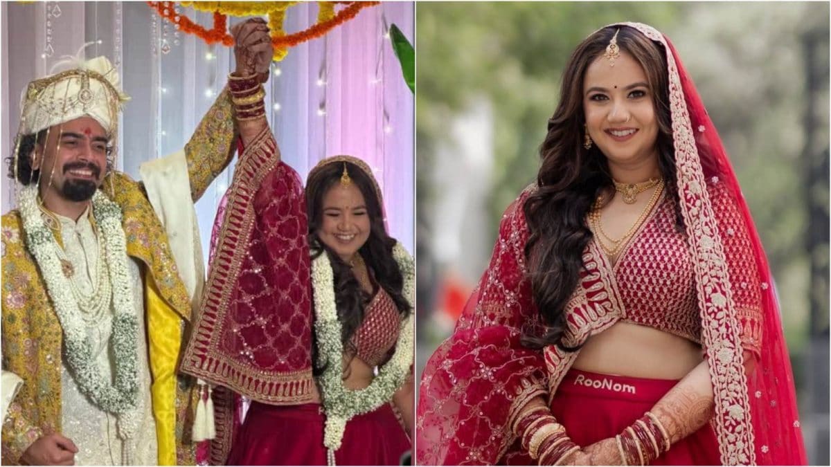 Bigg Boss 9 Fame Roopal Tyagi Ties The Knot With Nomish Bhardwaj, Shares Pics From Intimate Wedding | Television News