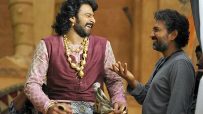 Rajamouli penned an emotional note for Prabhas on his Japan visit.