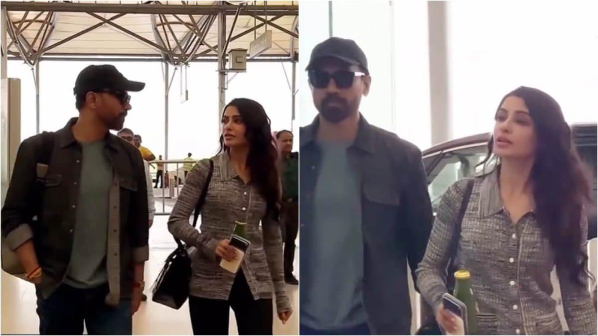 Samantha Ruth Prabhu's Husband Raj Nidimoru Picks Her Up At Airport After She Was Mobbed | Watch