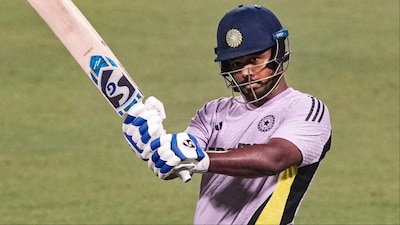 Sanju Samson shows off his List-A mettle. (Picture Credit: PTI)